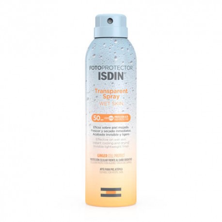 Isdin Fotoprotector Transparent Spray Wet Skin SPF30+ 250 ml.