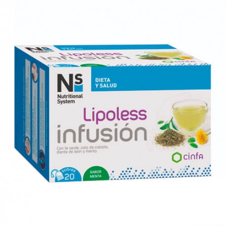 NS LIPOLESS INFUSION 20 SOBRES