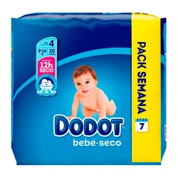 DODOT PAÑAL PRIM. PASOS T4 9-14 KG 30UDS