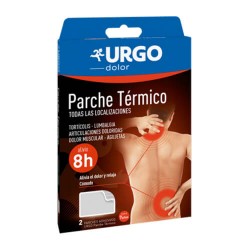 Urgo Parche Térmico Alivio 8h 13 cm. x 9,5 cm. 2 Unidades