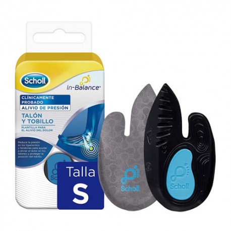 Scholl In-Balance Plantilla Talón y Tobillo Talla S 1 Par