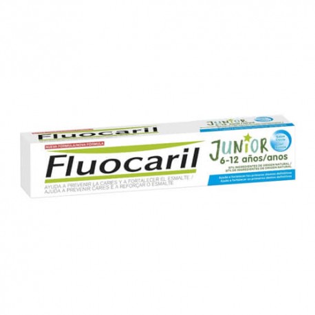 Fluocaril Junior Dentífrico 6-12 Años Sabor Bubble 75 ml.