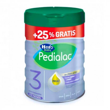 HERO BABY PEDIALAC 3 BOTE 800GR + 25% GRATIS