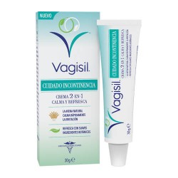 Vagisil Cuidado Incontinencia Crema 2 En 1 Calma Y Refresca 30 gr.