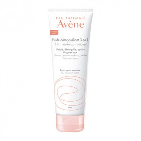 AVENE FLUIDO DESMAQUILLANTE 3 EN 1 200ML.