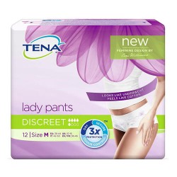 TENA PANTS DISCREET MEDIANO PROMOBOX 6UND.