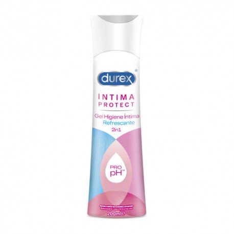 Durex Intima Protect Gel Higiene Íntima Refrescante 2 en 1 200 ml.