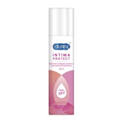 Durex Intima Protect Gel Íntimo Balanceador Calmante Prebiótico 2 en 1 50 gr.