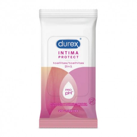 Durex Intima Protect Toallitas 20 Unidades