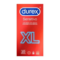 Durex Sensitivo XL 10 Preservativos