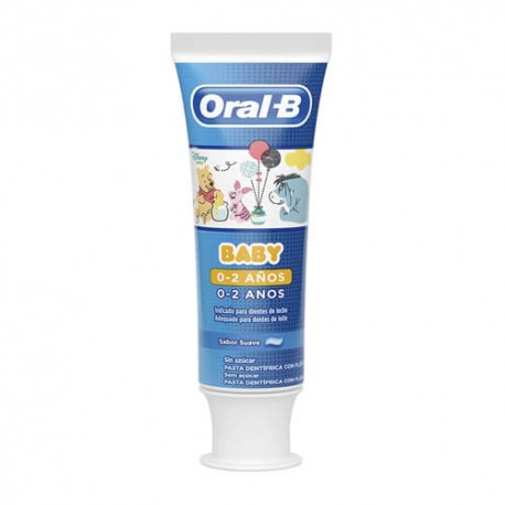 ORAL B WINNIE POOH PASTA INF 0-2 AÑOS 75 ML