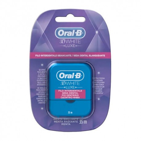 ORAL B SEDA DENTAL 3D WHITE LUXE MENTA 35M