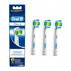 Oral-B Recambios 3D White 3 Cabezales