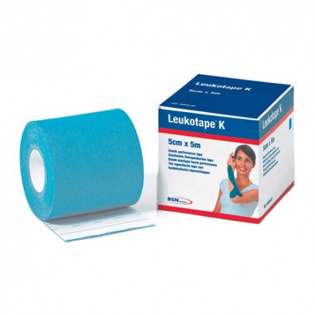 LEUKOTAPE K BANDA ADHESIVA AZUL CLARO 5CM X 5M