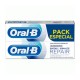 ORAL B ENCIAS/ESMALTE PASTA BLANQUEANTE 2X100ML