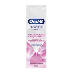 ORAL-B 3D WHITE LUXE ACELERADOR BLANQ 75ML