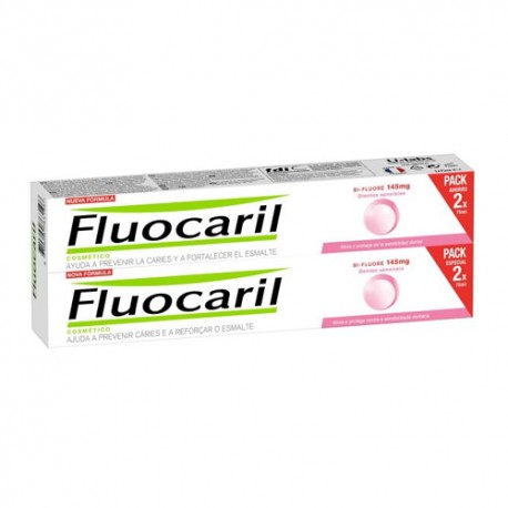 FLUOCARIL BIFLUORE 145 DIENTES SENSIBL 2X75ML