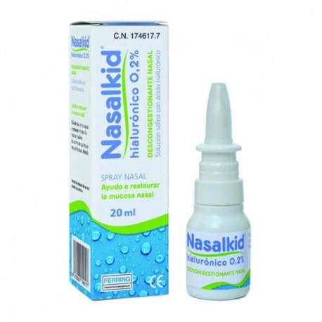 NASALKID HIALURONICO 0.2% SPRAY NASAL 20 ML.