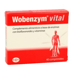 WOBENZYM VITAL 40 COMPRIMIDOS