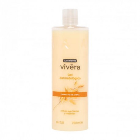 Acofarma Vivera Gel Dermatológico Extracto de Avena 750 ml.