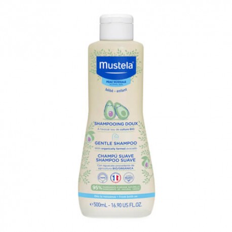 Mustela Champú Suave Con Aguacate Bio 200 ml.