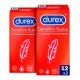 DUREX SENSITIVO SUAVE DUPLO 2X12 UNID