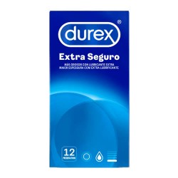 Durex Extra Seguro 12 Preservativos