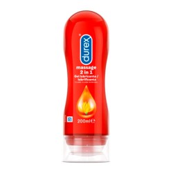 Durex Play Massage 2 in 1 Gel de Masaje Íntimo Sensual 200 ml.