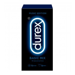 DUREX COND.MUSIC BASIC MIX 10 UNIDADES