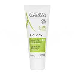 A-derma Biology Crema Hidratante Rica 40 ml.