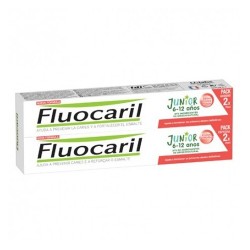 FLUOCARIL JUNIOR 145 GEL FRUTOS ROJOS 2X75ML