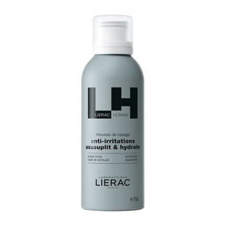 Lierac Homme Espuma de Barbear Hidratante Protetora 150 ml.