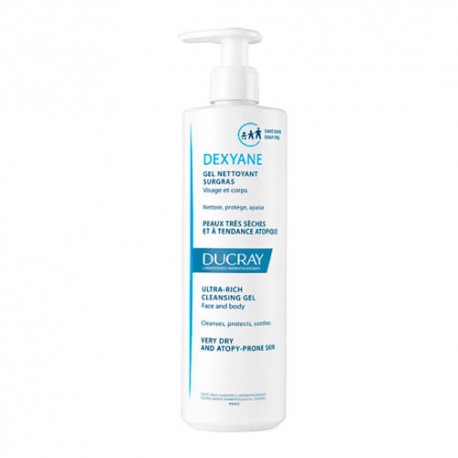 DEXYANE GEL LIMPIADOR SOBREGRASO 400ML.