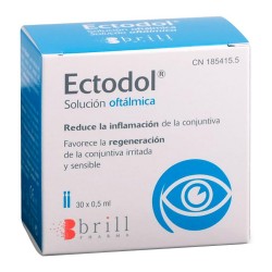 ECTODOL SOL. OFTALMICA 30 MONODOSIS 0,5ML.