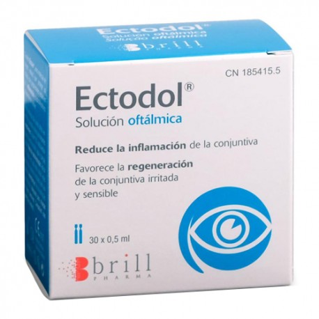 ECTODOL SOL. OFTALMICA 30 MONODOSIS 0,5ML.