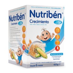 Nutribén Crecimiento con Leche Adaptada 600 gr.