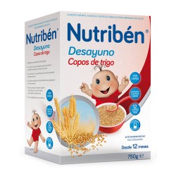 Nutribén Desayuno Copos de Trigo 750 gr.