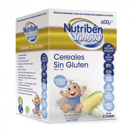 Nutribén Innova Cereales Sin Gluten 600 gr.