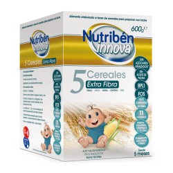 Nutribén Innova 5 Cereales Extra Fibra 600 gr.