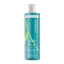 A-DERMA PHYS-AC GEL LIMPIADOR PURIFICANTE 400ML.