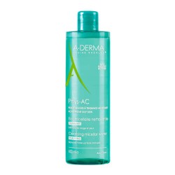 A-DERMA PHYS-AC AGUA MICELAR PURIFICANTE 400ML.