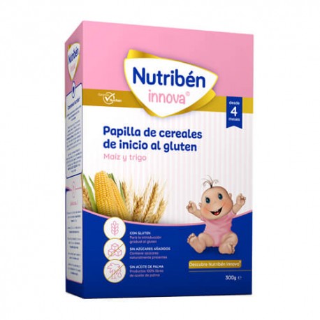 Nutribén Innova Papilla de Cereales de Inicio al Gluten 300 gr.