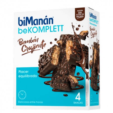 BIMANAN SNACK BOMBON CRUJIENTE 4 BARRITAS