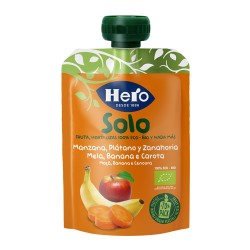 HERO BABY SOLO MANZANA PLATANO ZANAHORIA 100G