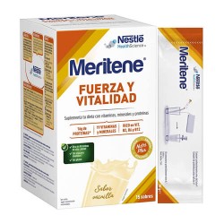 Nestlé Meritene Fuerza y Vitalidad Batido Sabor Vainilla 15 Sobres