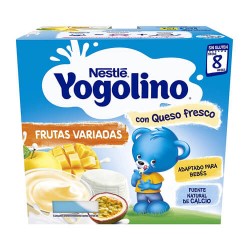 Nestlé Yogolino Frutas Variadas con Queso Fresco 4x100 gr.