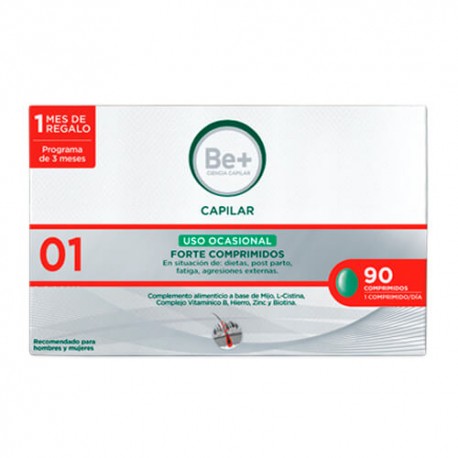 BE+ CAPILAR ANTICAIDA OCASIONAL FORTE 90 COMP.