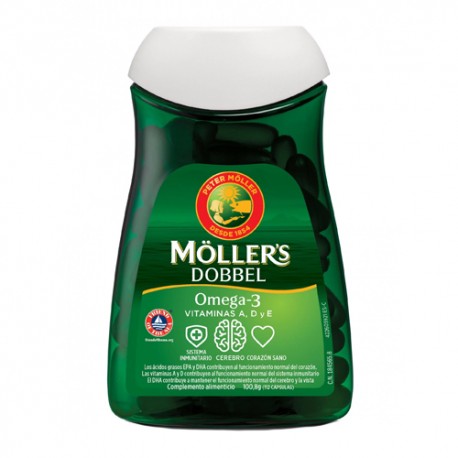 MOLLER´S DOBBEL OMEGA 3 112 CAPS