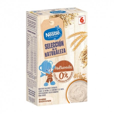 Nestlé Papillas de Cereales Selección de la Naturaleza Multicereales 330 gr.