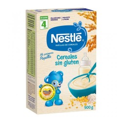 Nestlé Papillas de Cereales Mi Primera Papilla Cereales Sin Gluten 500 gr.